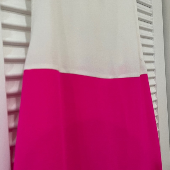 Pink and White Shift Dress (TOBI) - Picture 6 of 6